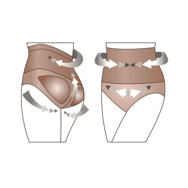 Фото 4: 'Утягивающие трусы' - Коррекция самых распространенных проблемных зон