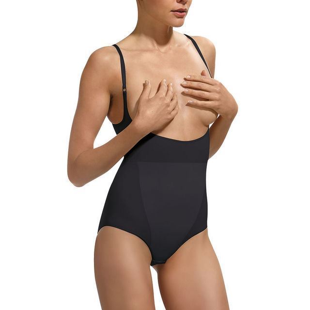 Фото 2: 'Боди с открытым бюстом' - Позволяет выделить самые красивые зоны и скрыть  проблемные