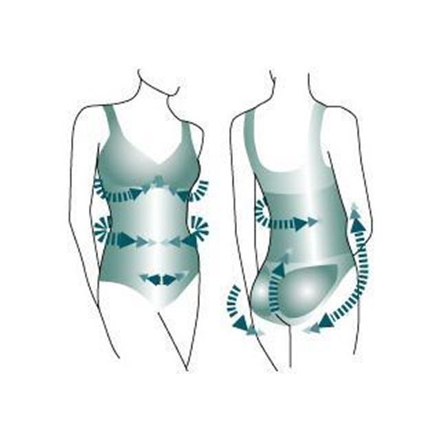 Изображение Утягивающее боди с усиленным лифом