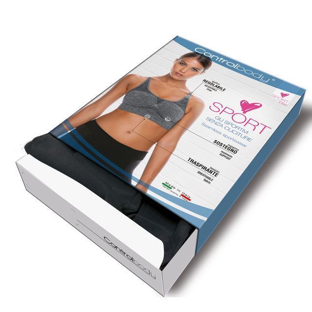 Фото 4: 'Спортивный топ с регулируемыми бретелями меланж' - Открытый топ для смелых и спортивных