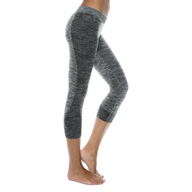 'Спортивные леггинсы меланж' - Идеальные спортивные леггинсы