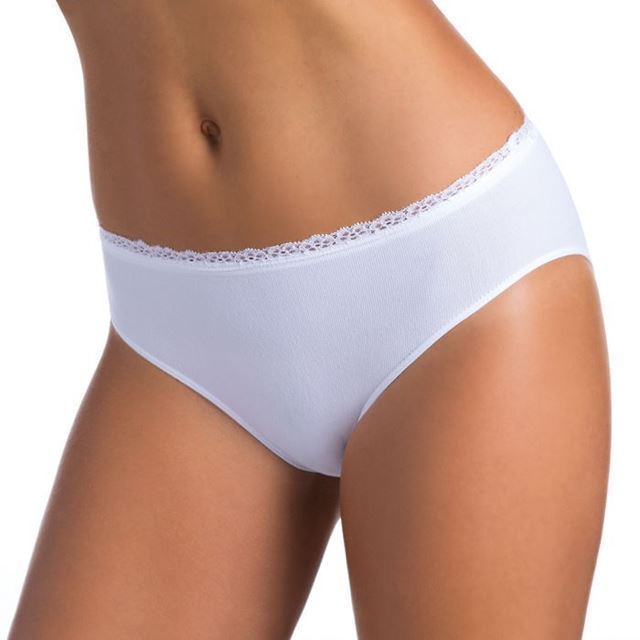 'Трусы-слип midi Cotton Effect' - Cotton эффект-трусики в эко-стиле