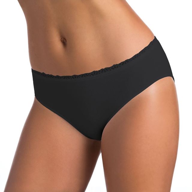 Фото 2: 'Трусы-слип midi Cotton Effect' - Cotton эффект-трусики в эко-стиле